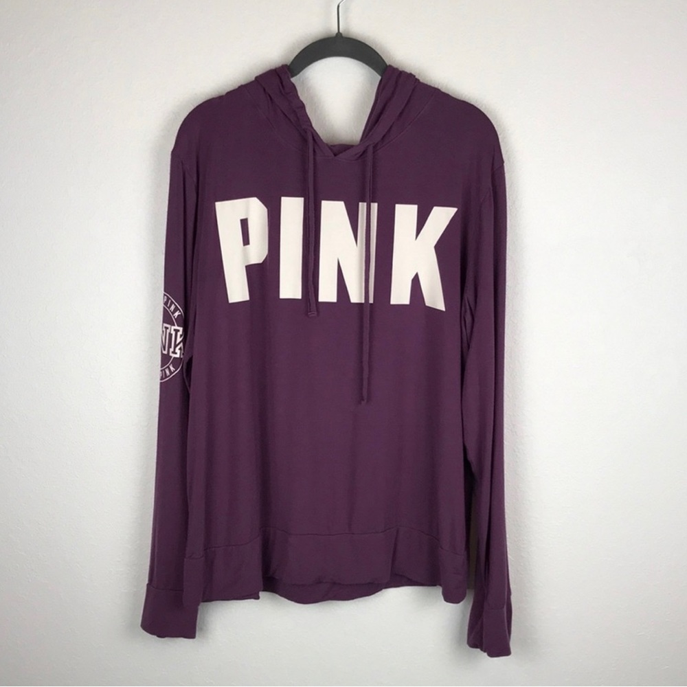 Pink Victoria Secret Long sleeve hoodie